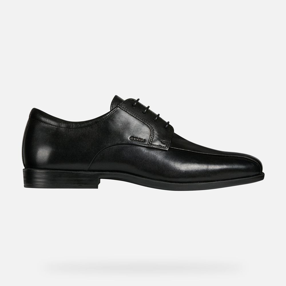 Geox Formal Shoes Black Calgary - Geox Mens Shoes - GLQHAK380